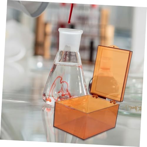 Ciieeo Lightproof Medicine Storage Container with Clear Lid