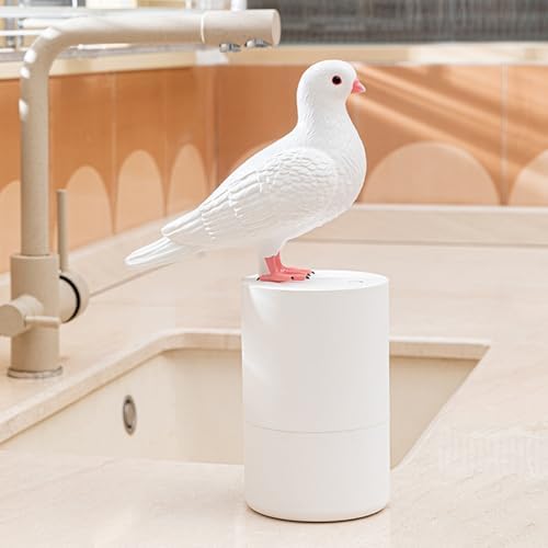 Pigeon Shaped Foaming Soap Dispenser Touchless 400ml Rechargeable