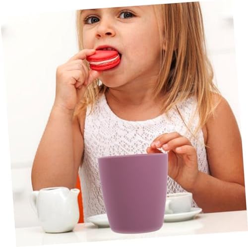 Luxshiny Spill-Proof Silicone Toddler Cup with Handle