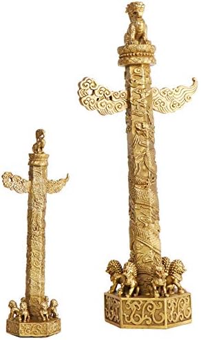 Usoway Flowing Cloud Dragon Column Home Decor 1