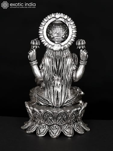 Small Superfine Goddess Lakshmi Statue for Pooja Home Temple