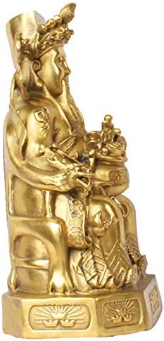 Usoway Traditional Chinese Wealth God Statue Decor Item