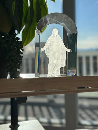 3D Laser Engraved Christus Mini Statue