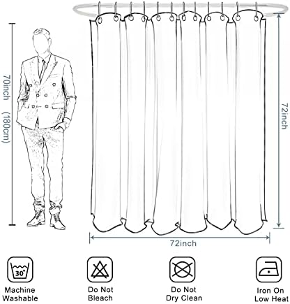 Fanciful Fox Shower Curtain Set 72x72 Inch