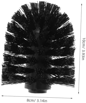 2PCS Toilet Brush Replacement Heads Heavy-Duty Cleaning