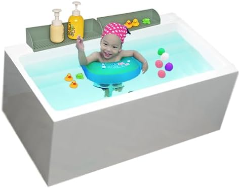 DNC Silicone Bath Splash Guard 2 Pack for Kids and Babies