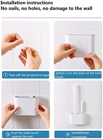 Nothers Toilet Brush and Holder Set White