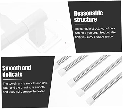 NUOBESTY Wall Mounted Rotatory Towel Rack