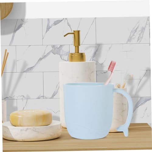 FONDOTIN 2pcs Cartoon Mouthwash Cups for Boys Girls
