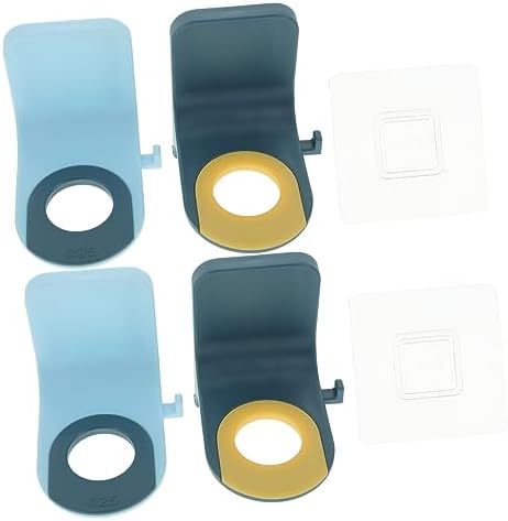ULTECHNOVO 4Pcs Wall-Mounted Shampoo Holder Organizer