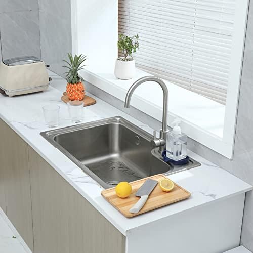 MicoYang Silicone Soap Dish with Drain Spout - Navy Blue 49x32