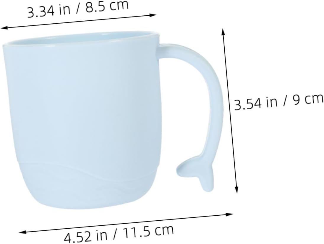 FONDOTIN 2pcs Cartoon Mouthwash Cups for Boys Girls