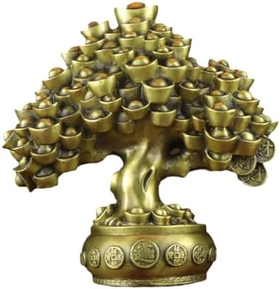 Usoway Copper Wealth Tree Collectible Figurine 1