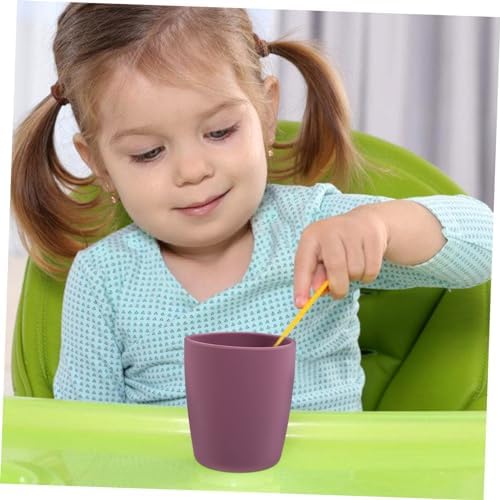 Luxshiny Spill-Proof Silicone Toddler Cup with Handle