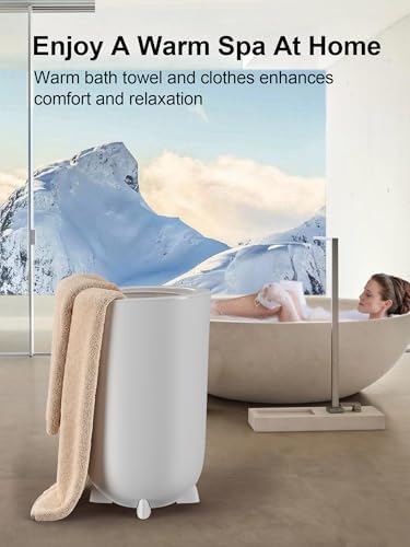 Uthfy 35L Towel Warmer Bucket with Aroma Tray
