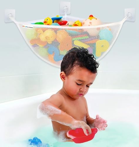 Slonser Bath Toy Holder Corner with Suction Cups