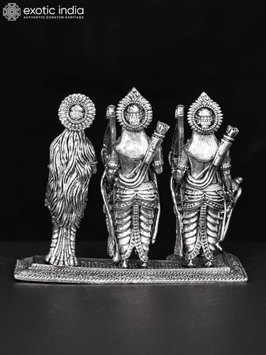 Exotic India Superfine Ram Darbar Brass Statue 1