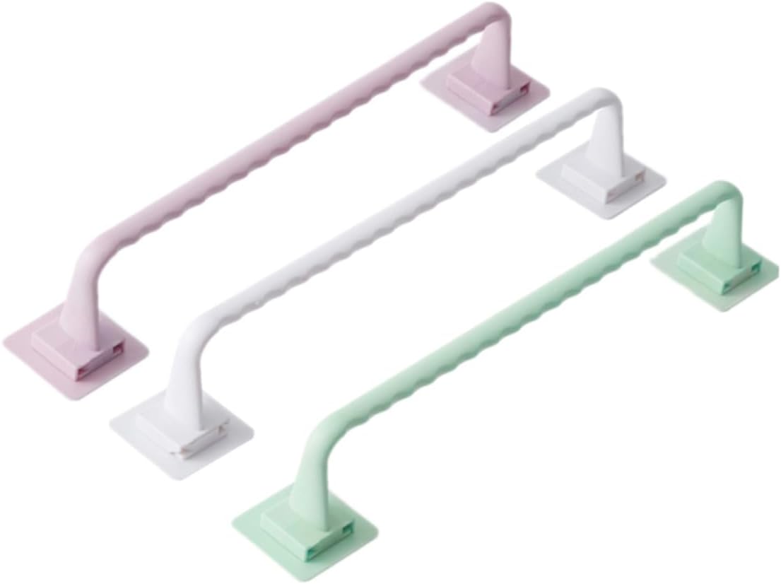 Ciieeo Plastic Towel Rack for Bathroom Kitchen Bedroom and Closet