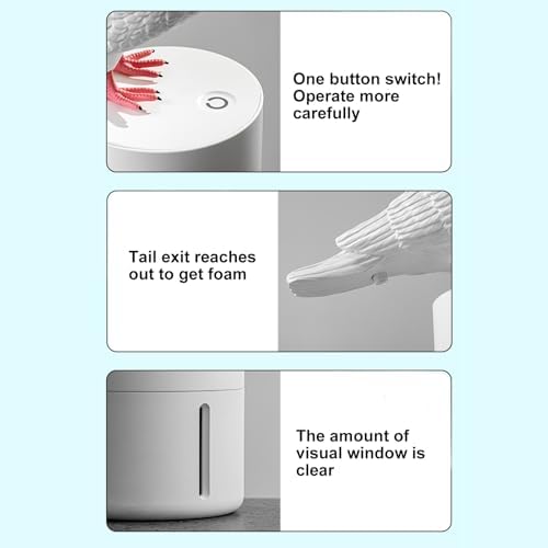 Charming Pigeon Soap Dispenser Touchless Foaming 400ml