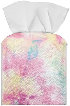 AFPANQZ Tie Dye Tissue Box Cover for Bathroom Office Bedroom