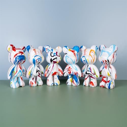 Bear Sculpture Resin Animal Statue for Home Decor