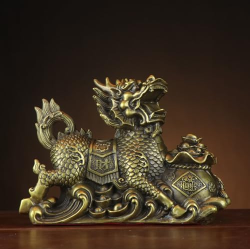 Usoway Copper Wealth God figurines Pair