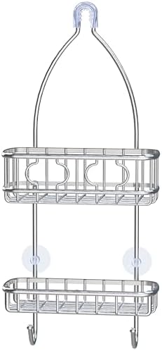 Simple Houseware Stainless Steel Shower Head Caddy Organizer