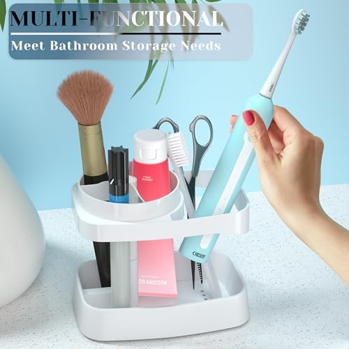 CRKIOB Family Toothbrush Holder with Drainage and Ventilation 1