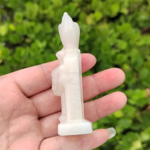 Natural Obsidian Raven Statue Reiki Crystal Decor