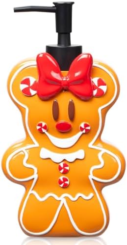 Jay Franco Disney Minnie Mouse Lotion Pump - Gingerbread Style