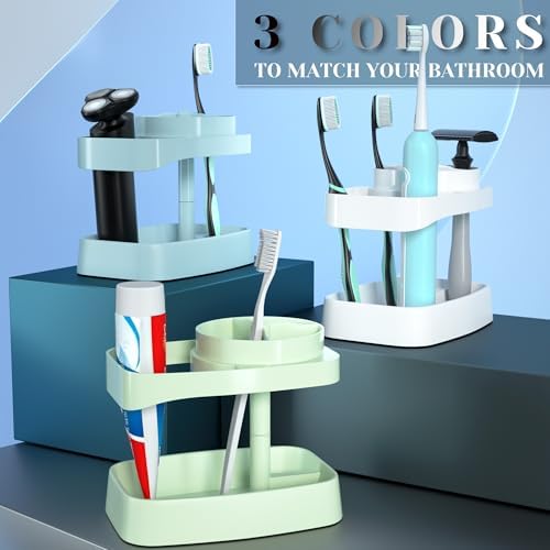 CRKIOB Family Toothbrush Holder with Drainage and Ventilation 1