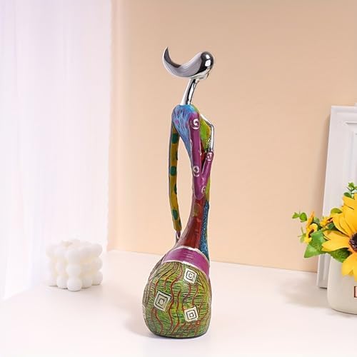 Modern Yoga Art Ornaments Set of 3 Resin Figurines