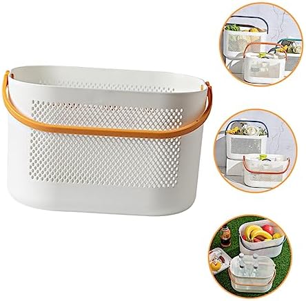 Portable Shower Storage Basket Organizer for Bathroom and Pantry