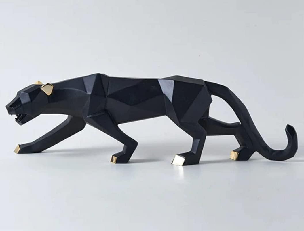 Black Jaguar Showpiece for Home Decor 1