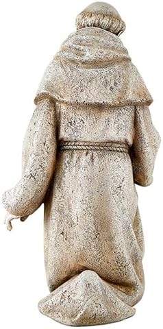 Garden Statue - Saint Francis of Assisi 145 Tall Kneeling with Bird 1