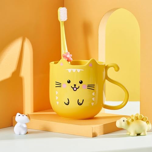 Lovely Kitten Mouthwash Cup for Home Travel