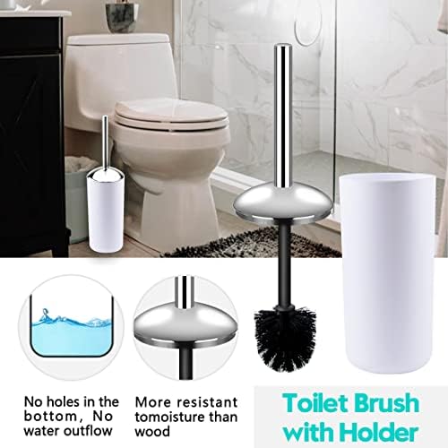 Papillon 6-Piece Bathroom Organize Set White
