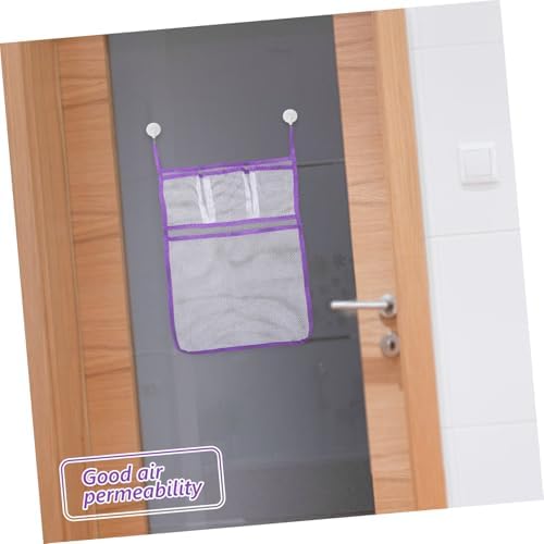 Mobestech Hanging Shower Organizer Mesh Bag for Bath Supplies