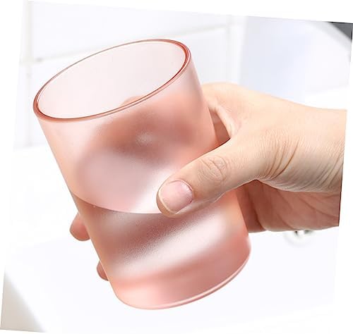 Fondotin Transparent Toothbrush Cups for Adults and Kids