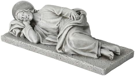 DevotedWalls 9 Inch Sleeping St Joseph Statue