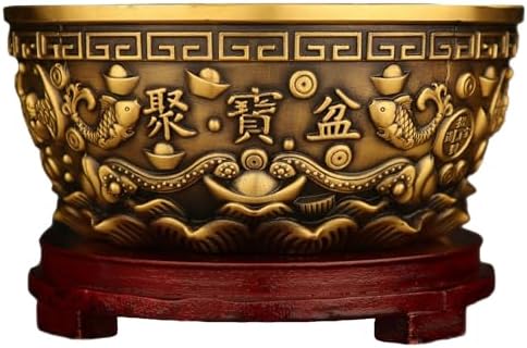 Usoway Geometric Design Gold Coin Bank