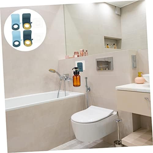 ULTECHNOVO 4Pcs Wall-Mounted Shampoo Holder Organizer