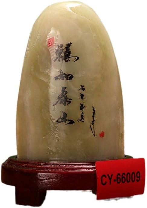 Usoway Artistic Mountain Stone Sculpture with Engraving