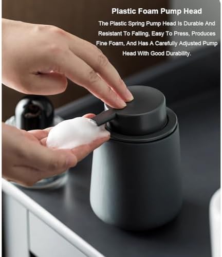 380ml Liquid Foaming Hand Soap Dispenser for Kitchen Bathroom