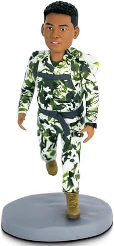 Custom Military Bobblehead Figure - Personalized for Boyfriend Gift
