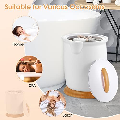 Tangkula Towel Warmer Bucket 20L Luxury with Fragrance Holder