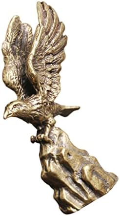 Brass Eagle Statue for Home and Office Decor
