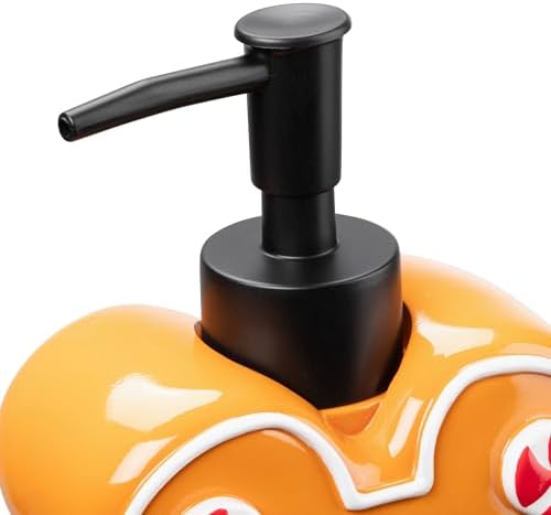 Jay Franco Disney Mickey Mouse Lotion Dispenser - Brown Resin Gingerbread Soap Holder
