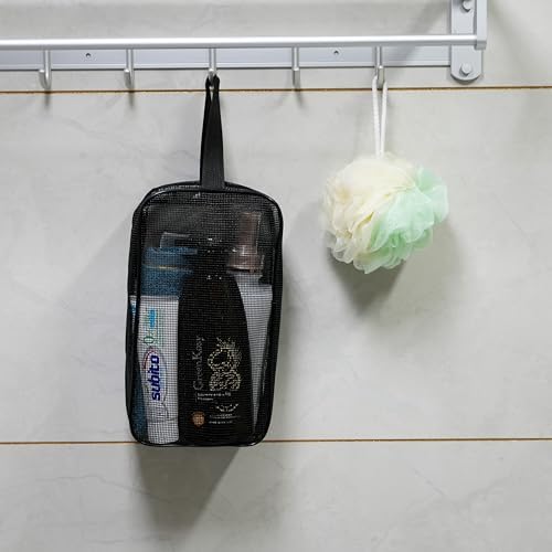 REDSINDA Mesh Shower Caddy Bag for Travel and Gym