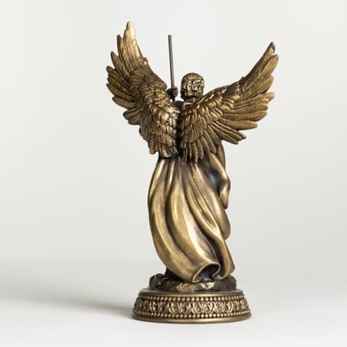 102 Inch Saint Raphael Bronze Statue with Name Plate